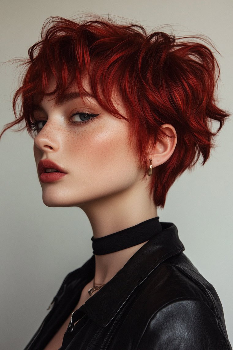 Edgy Pixie With Layers