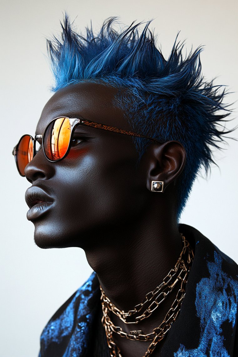 Edgy Spiky Fade