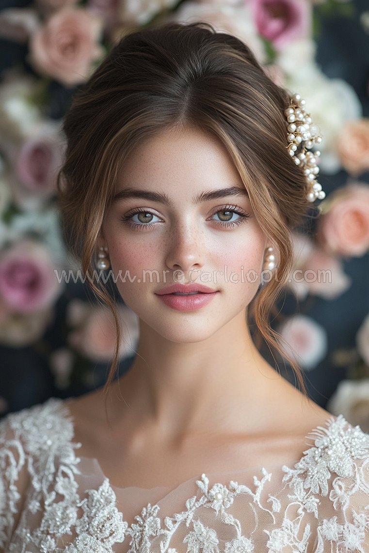 Elegant Low Bun