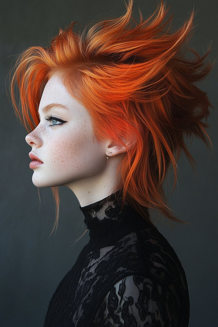 Faux Hawk Boy Cut