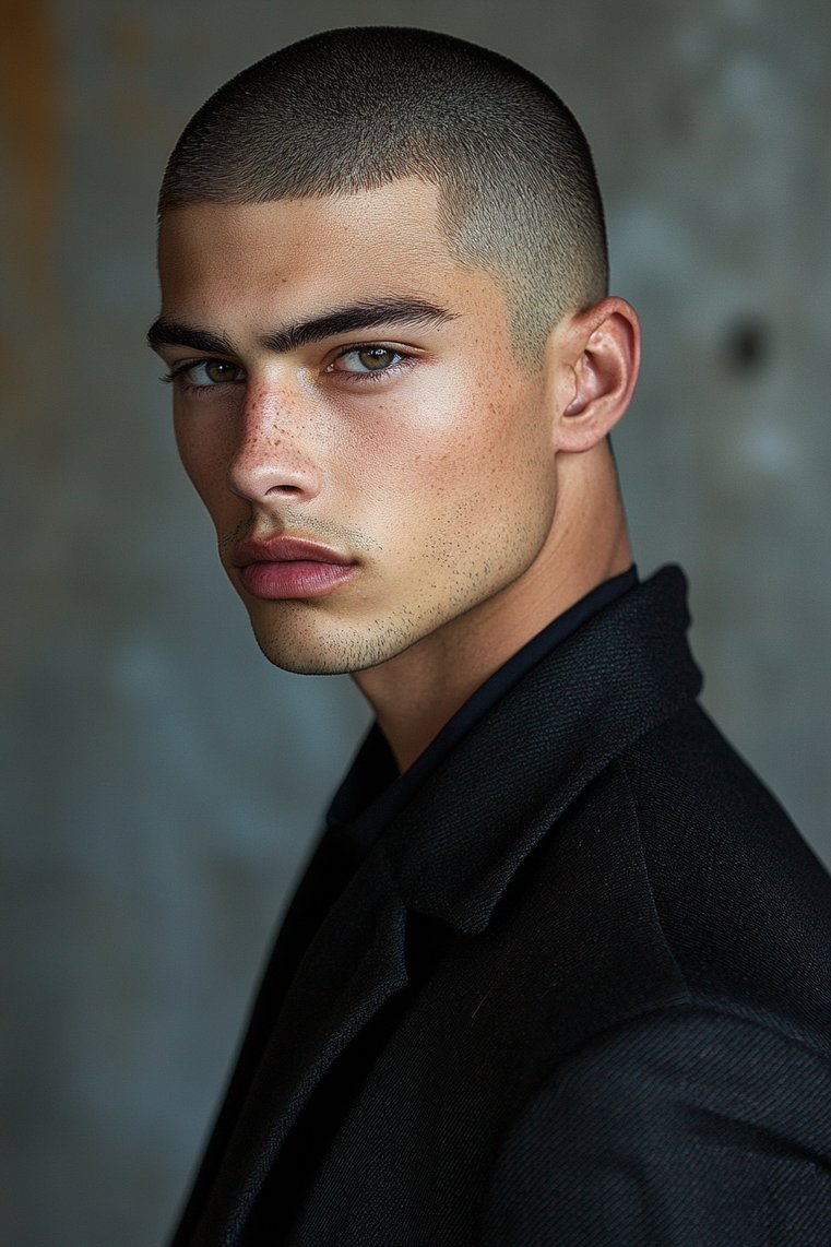 Faux Hawk Buzz Cut