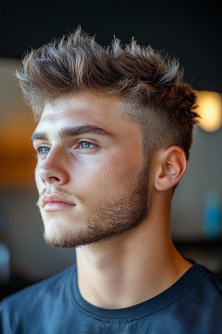 Faux Hawk Fade