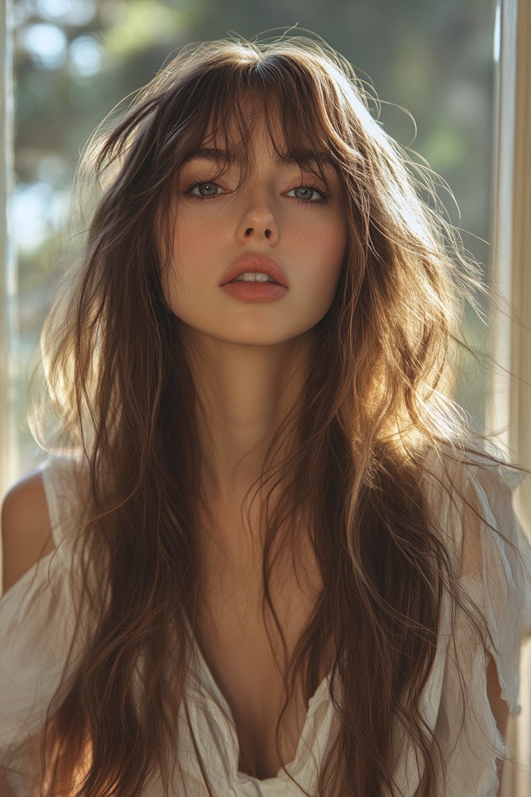 Feathered Bangs