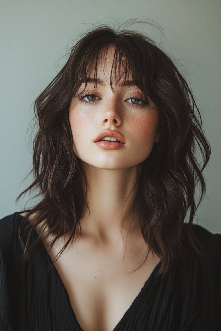 Feathered Bangs
