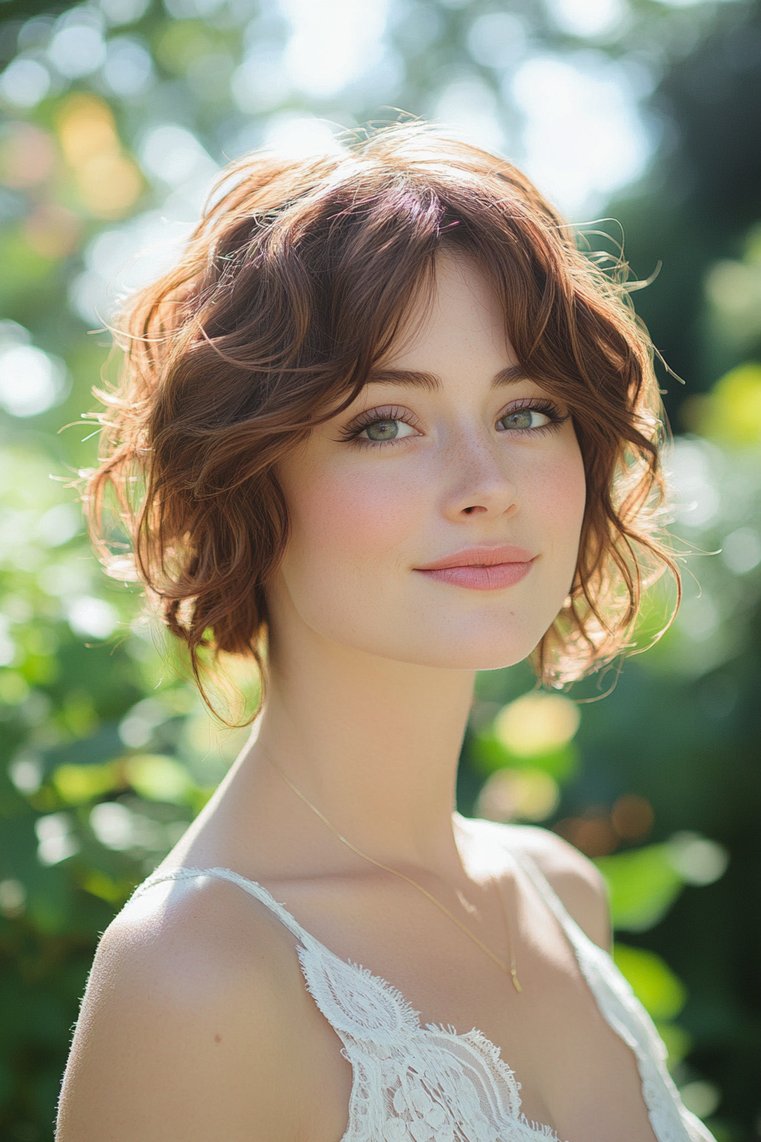Feathered Butterfly Cut