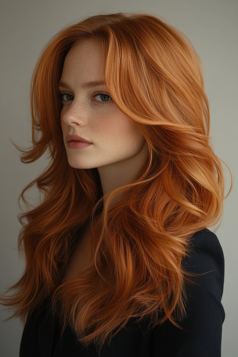Feathered Side Part