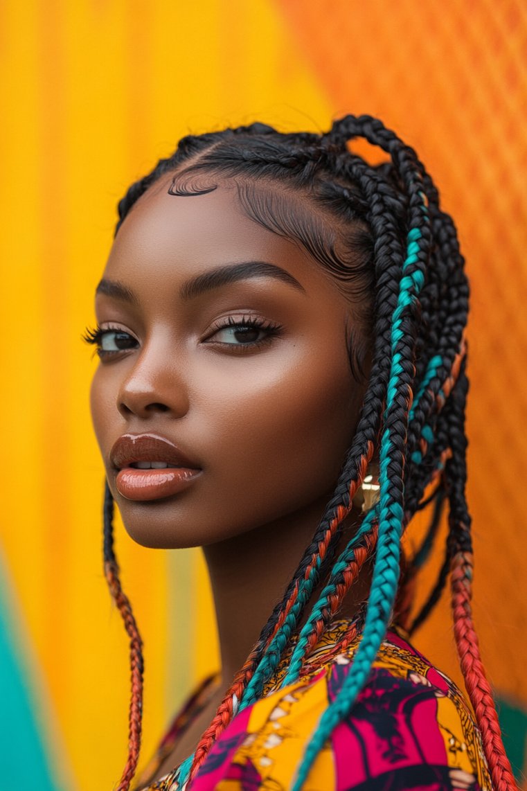 Feed-In Cornrows