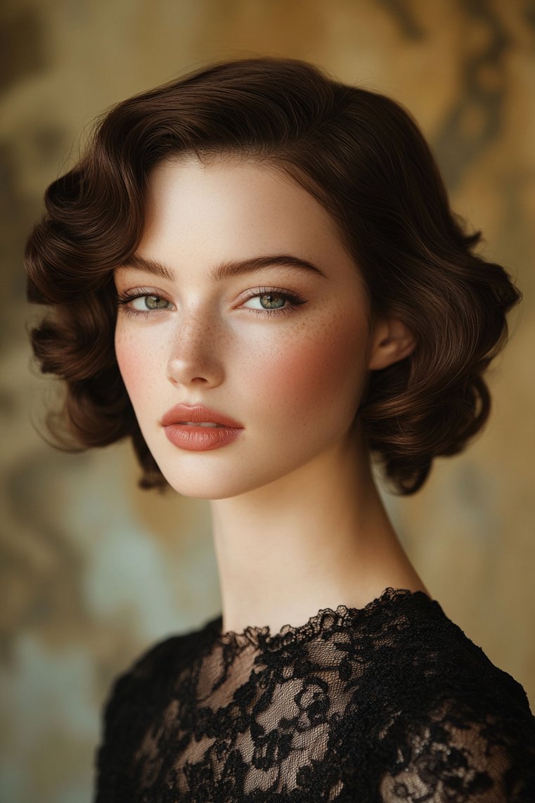 Finger Waves With Volume