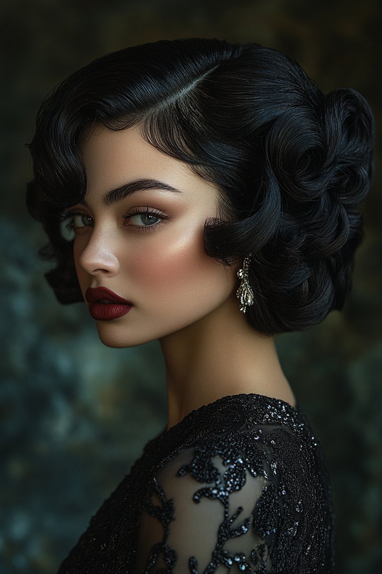 Finger Waves With a Modern Twist