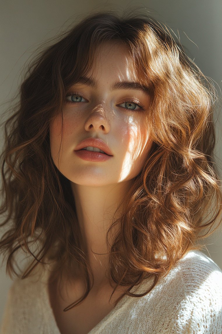 Flowy Layers With a Wavy Texture