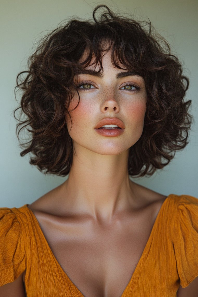 Fluffy Short Curls