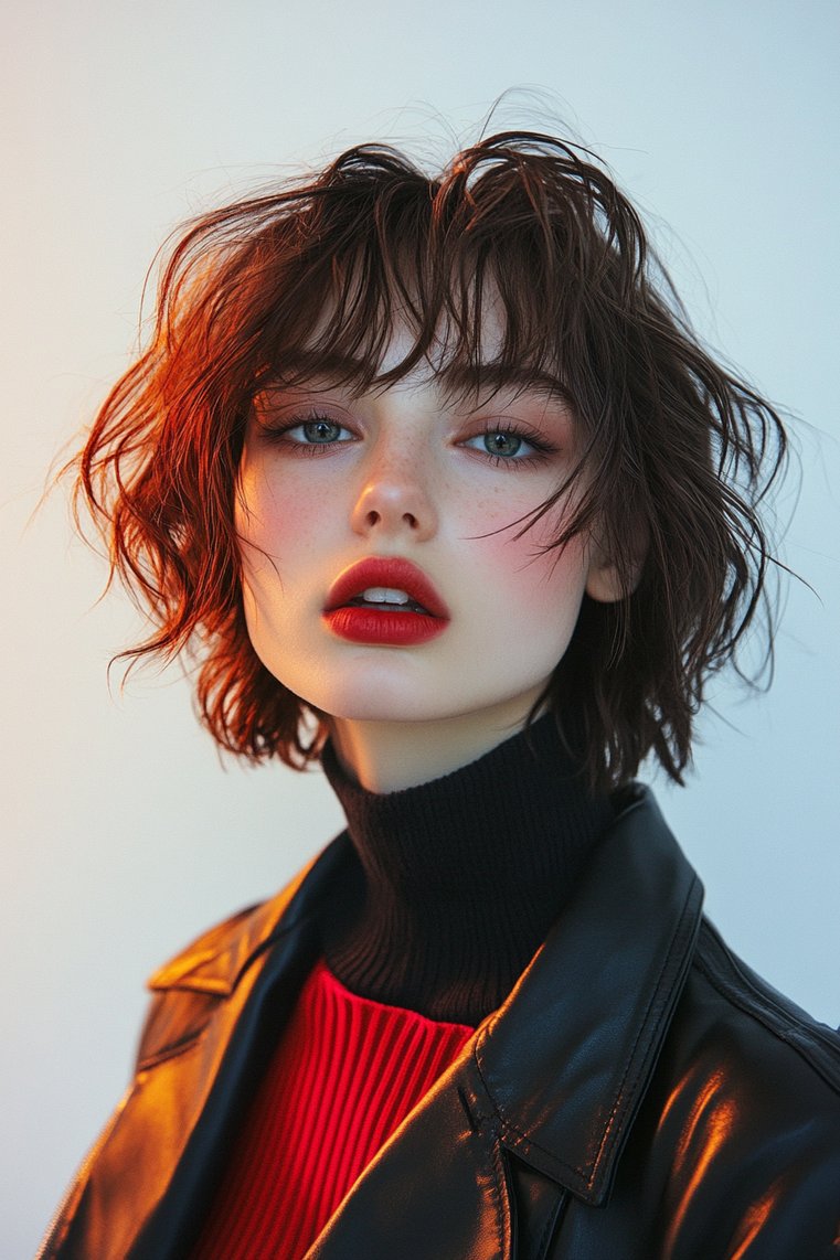 Fringe Boy Cut