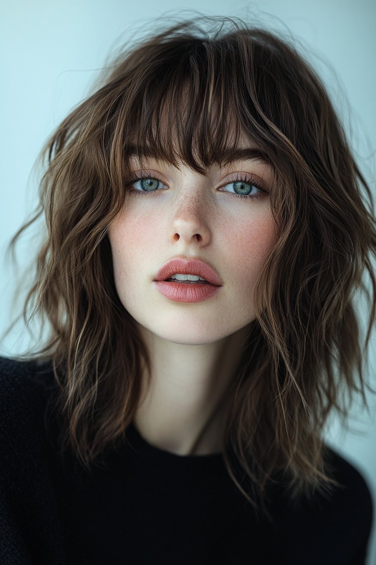 Fringed Shag Cut