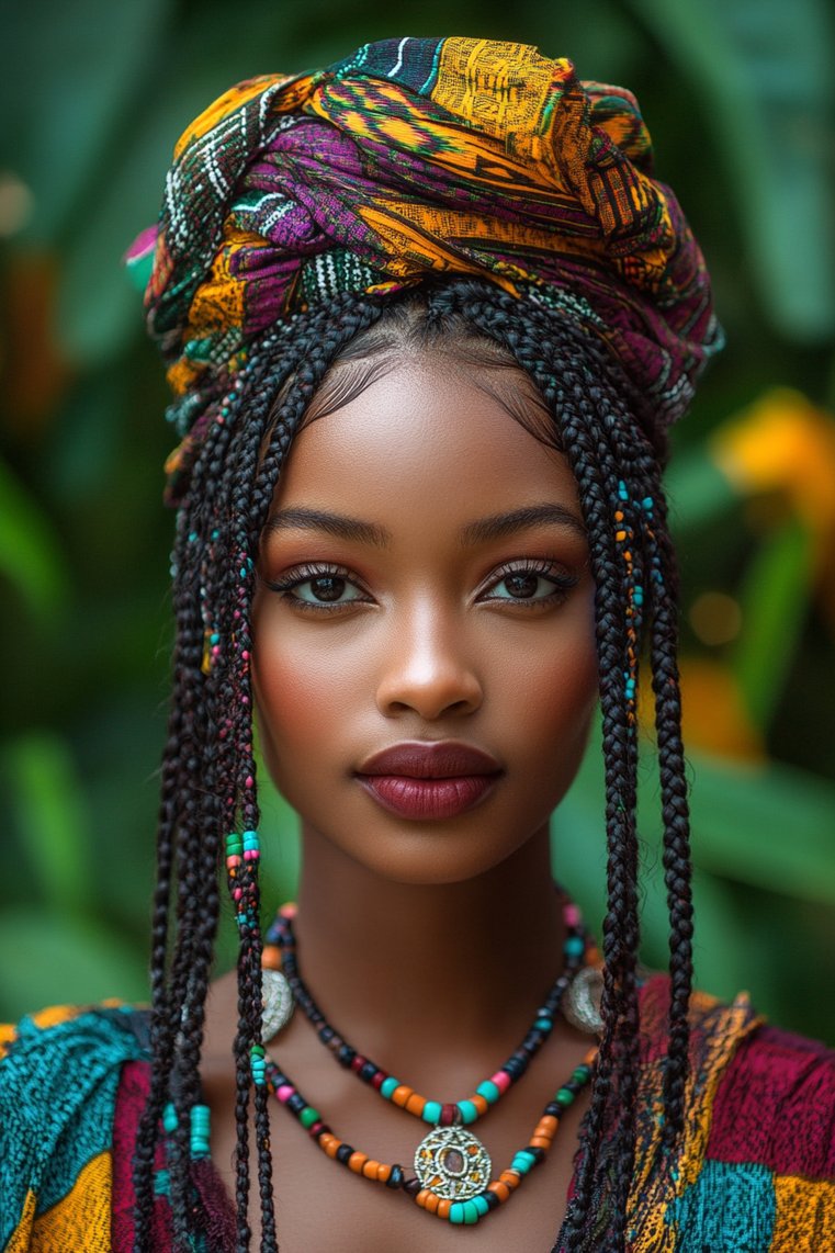 Fulani Braids With a Twist