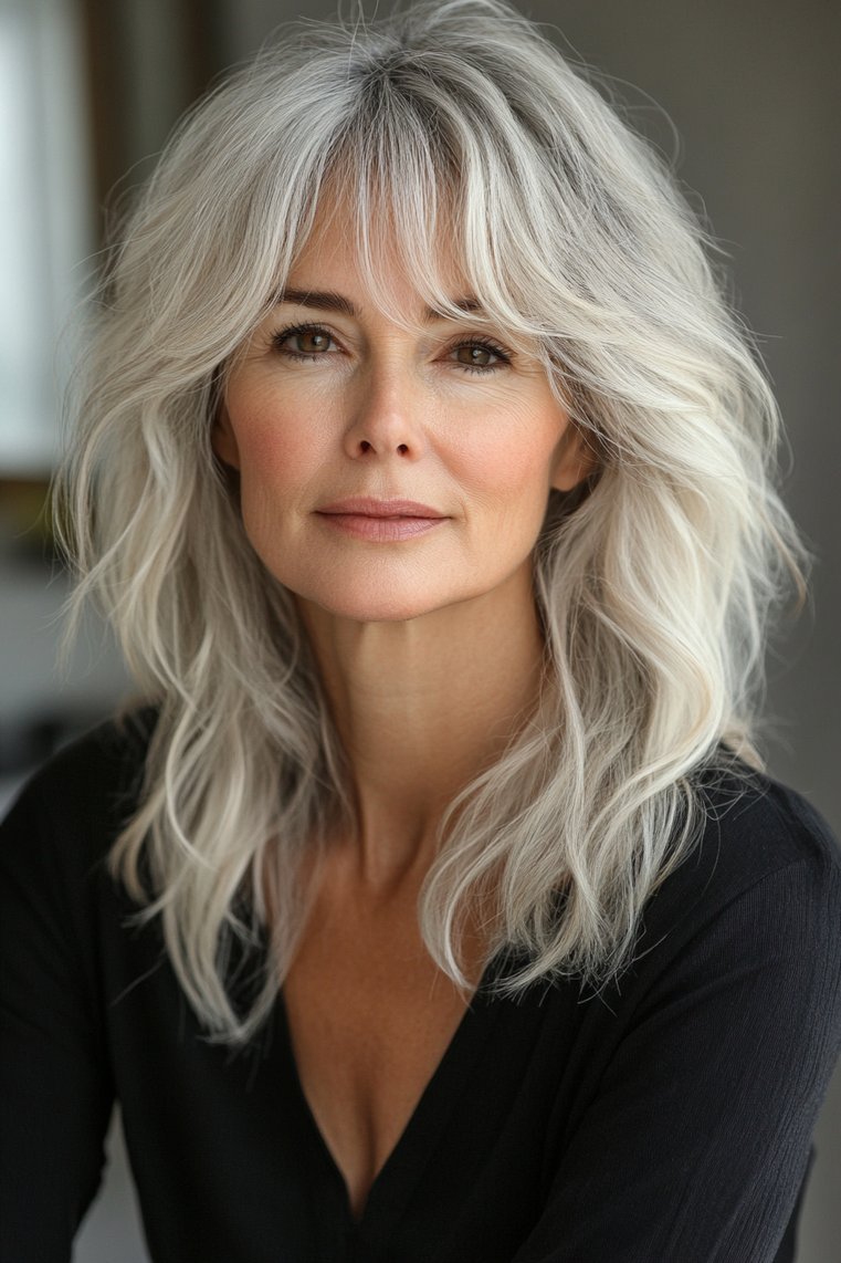 Full Bangs With Layers