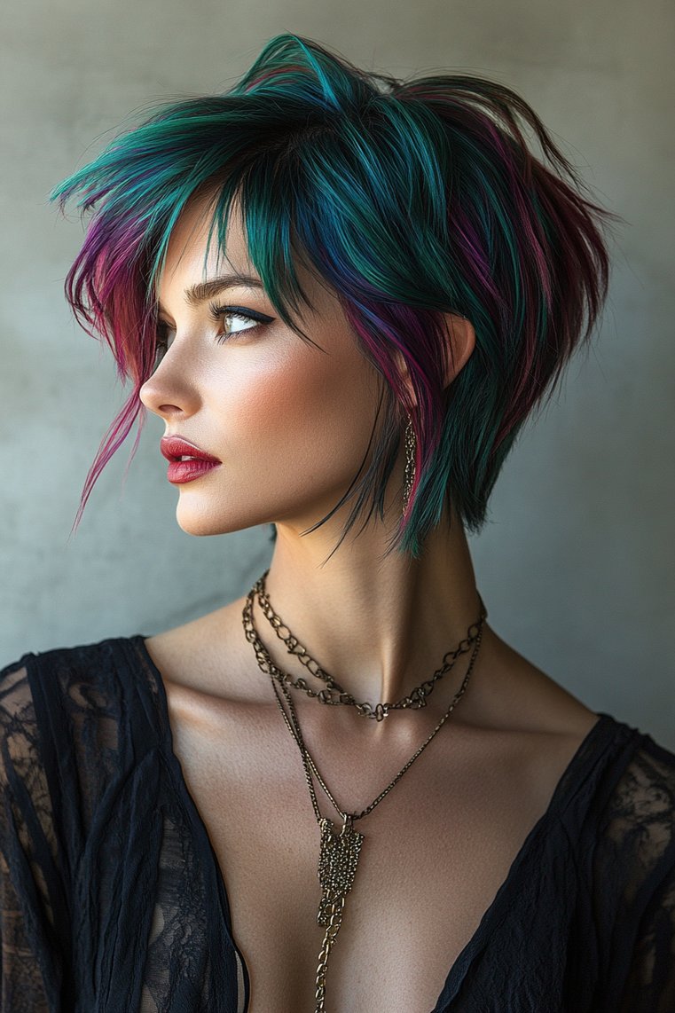Funky Color Wedge