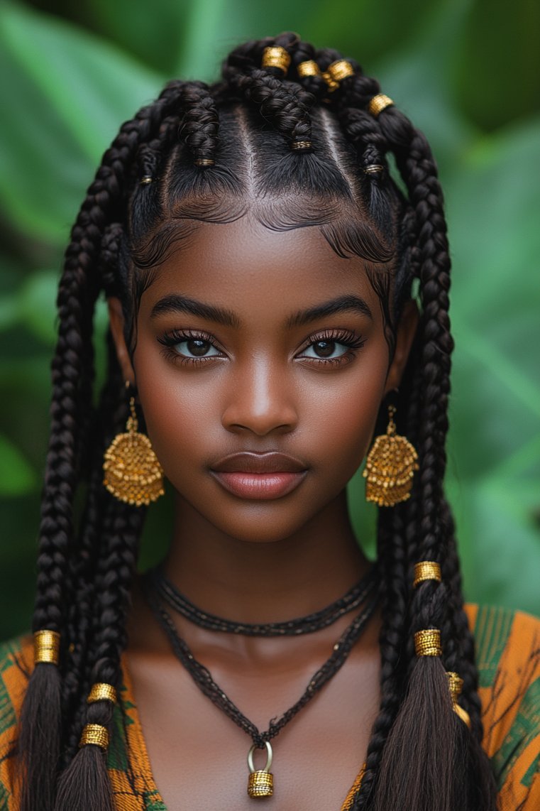 Goddess Cornrows