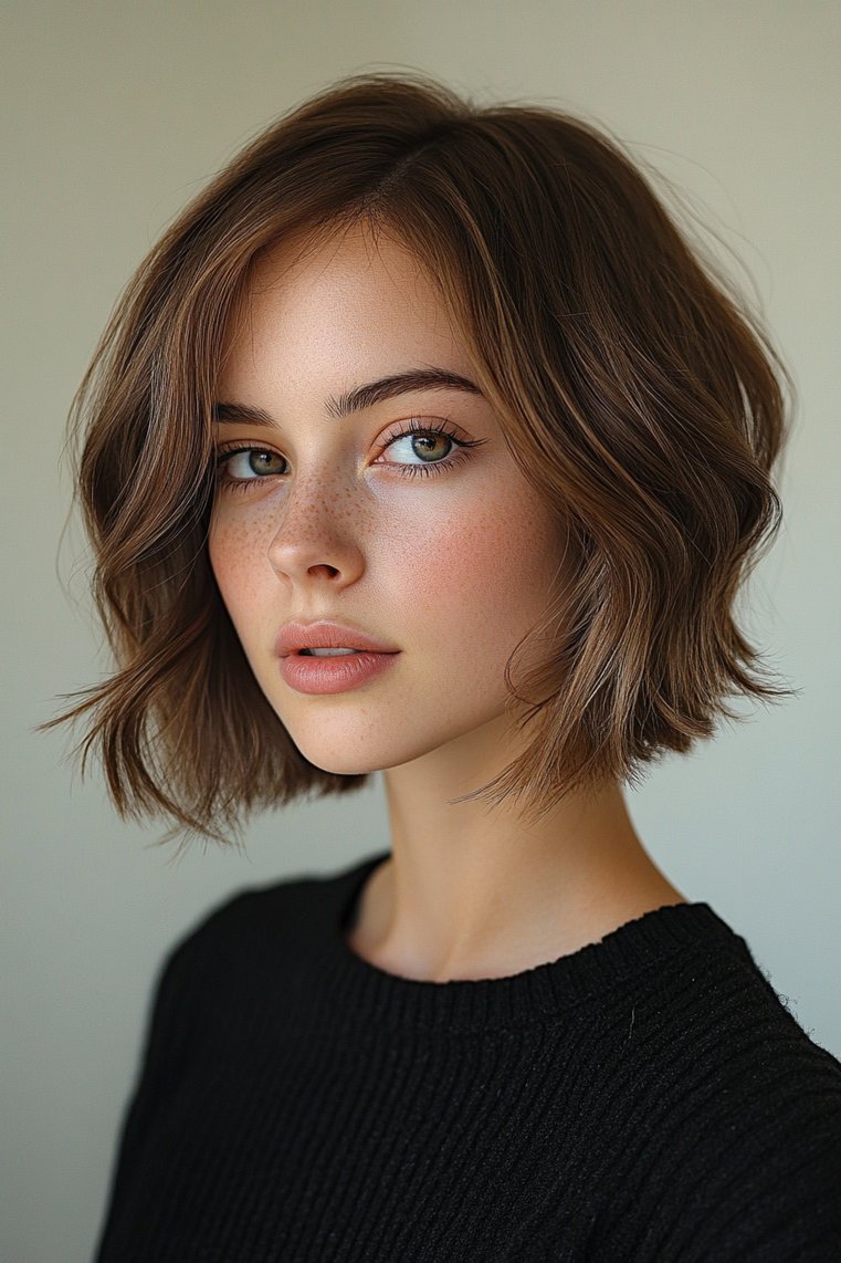 Graduated Bob With Soft Layers