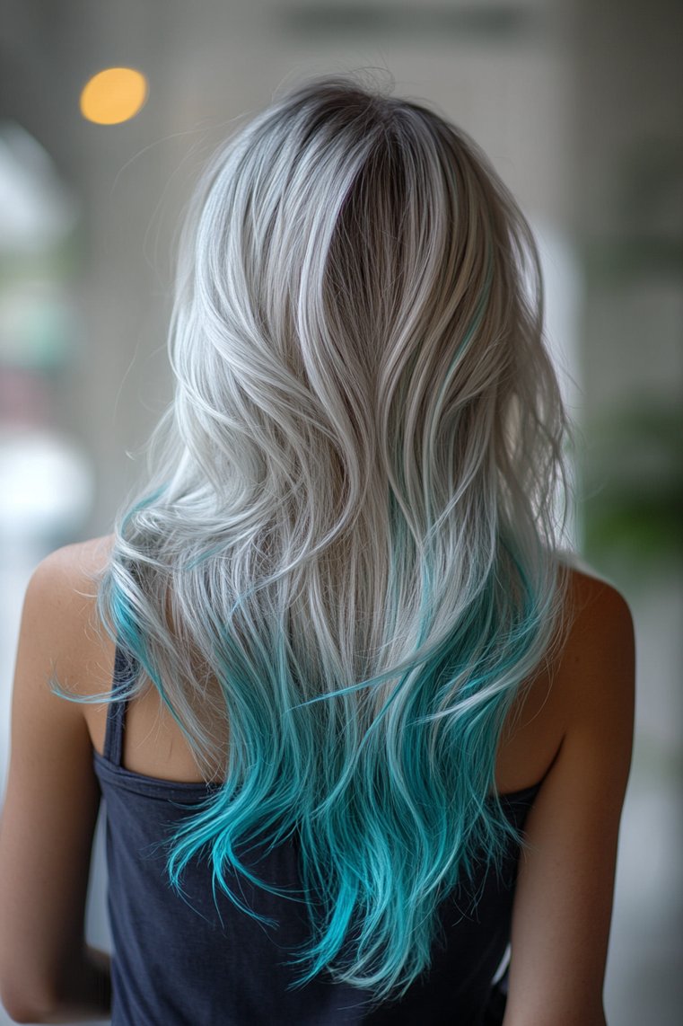 Grey and Teal Fusion