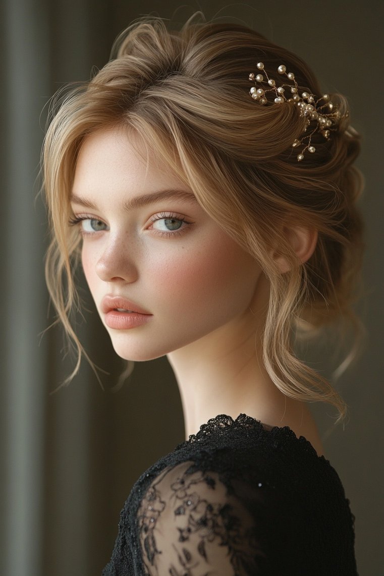Half-Up Bouffant
