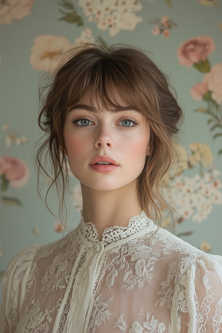 Half-Up Fringe