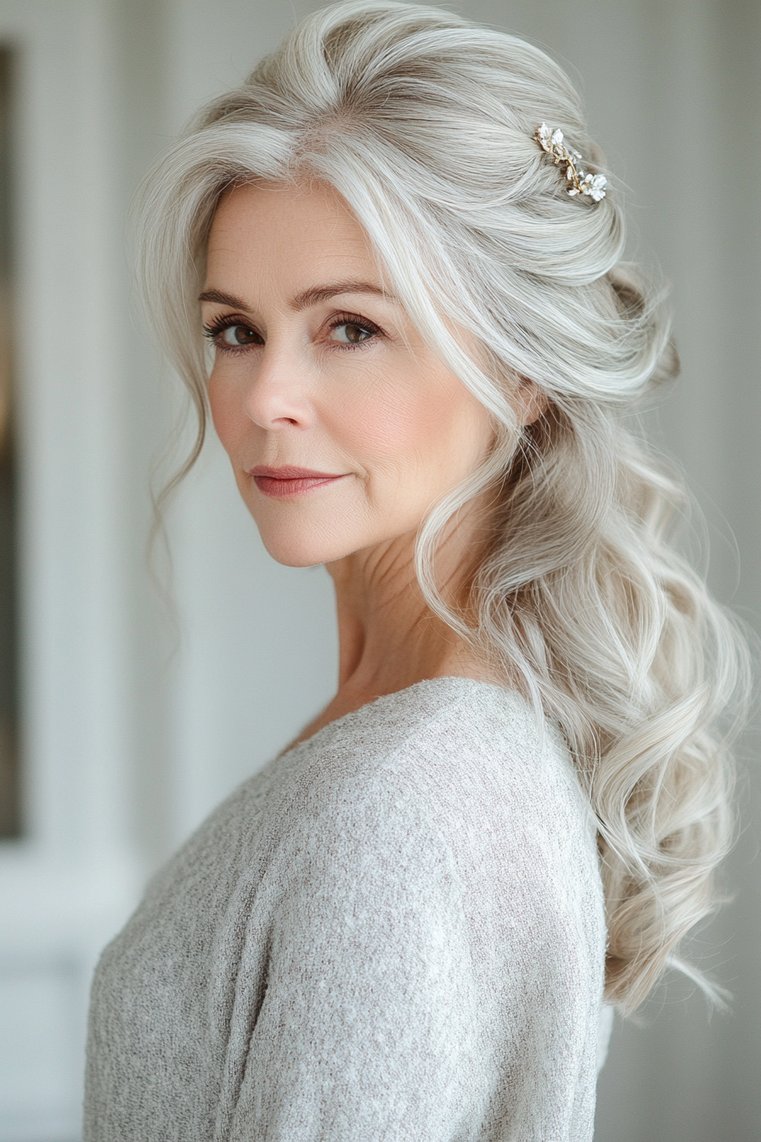 Half-Up Half-Down Style