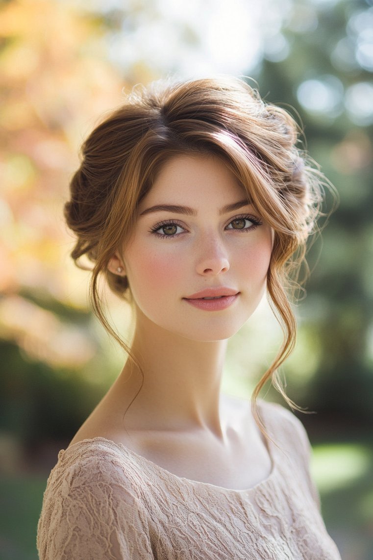 Half-Up, Half-Down Twist