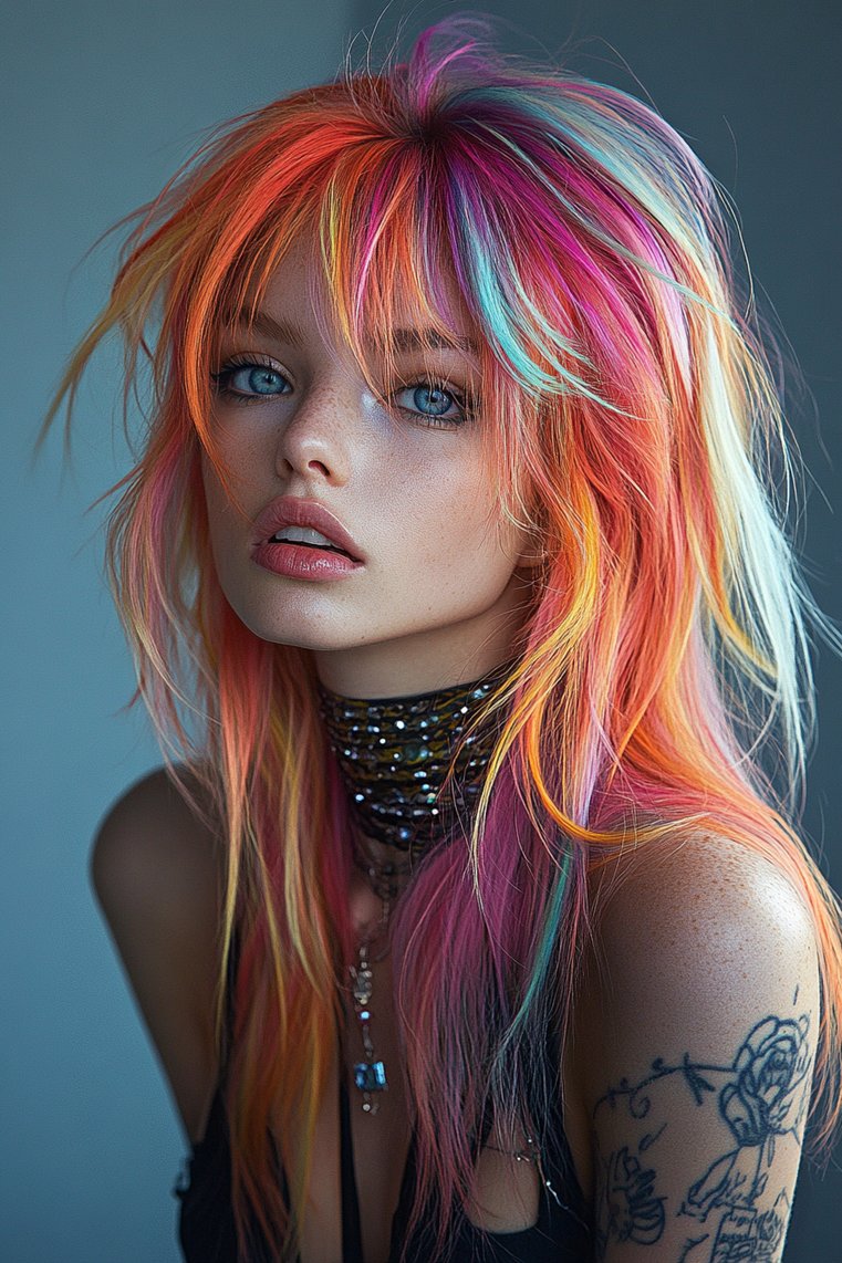 Half-up, Half-down Style