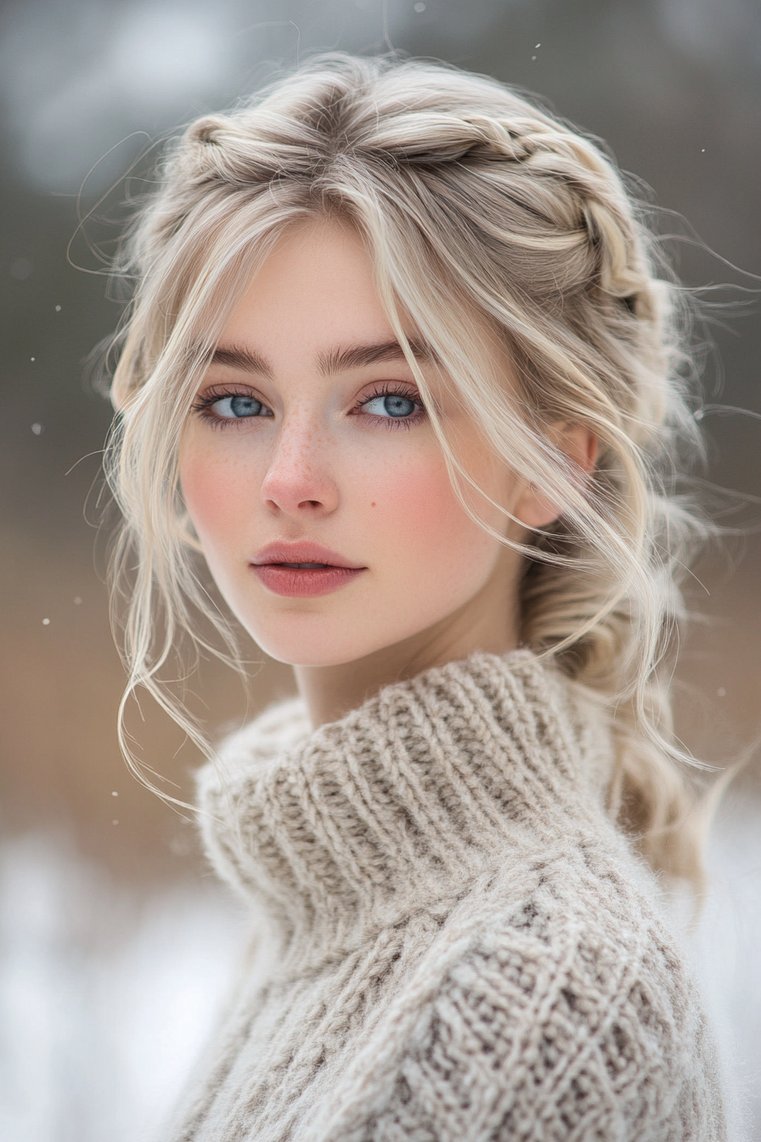 Icy Blonde Highlights for Cool Skin