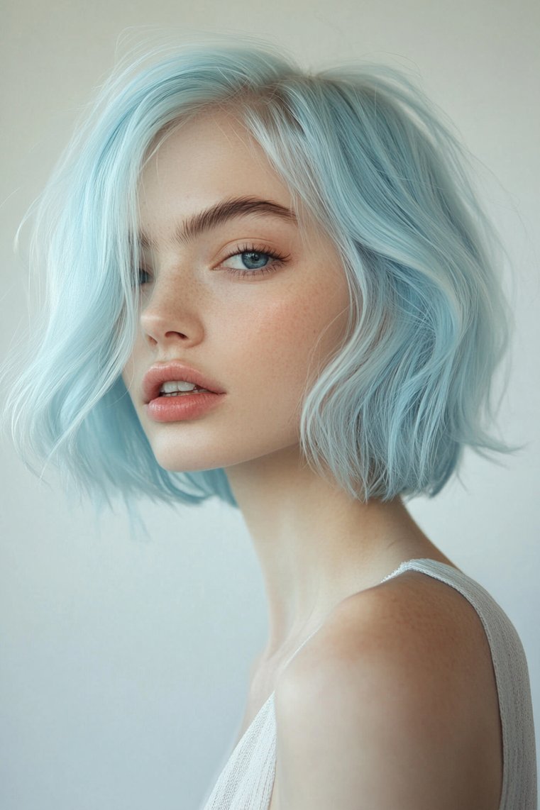 Icy Blue Ombre