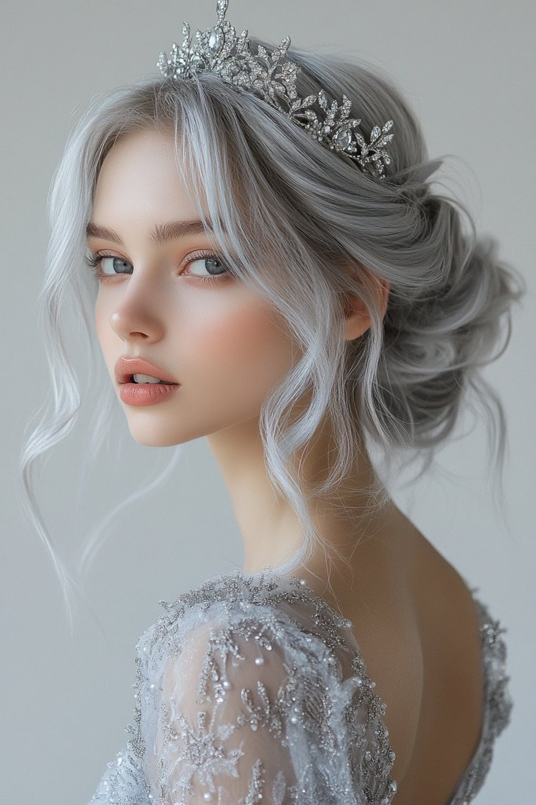 Icy Grey Crown
