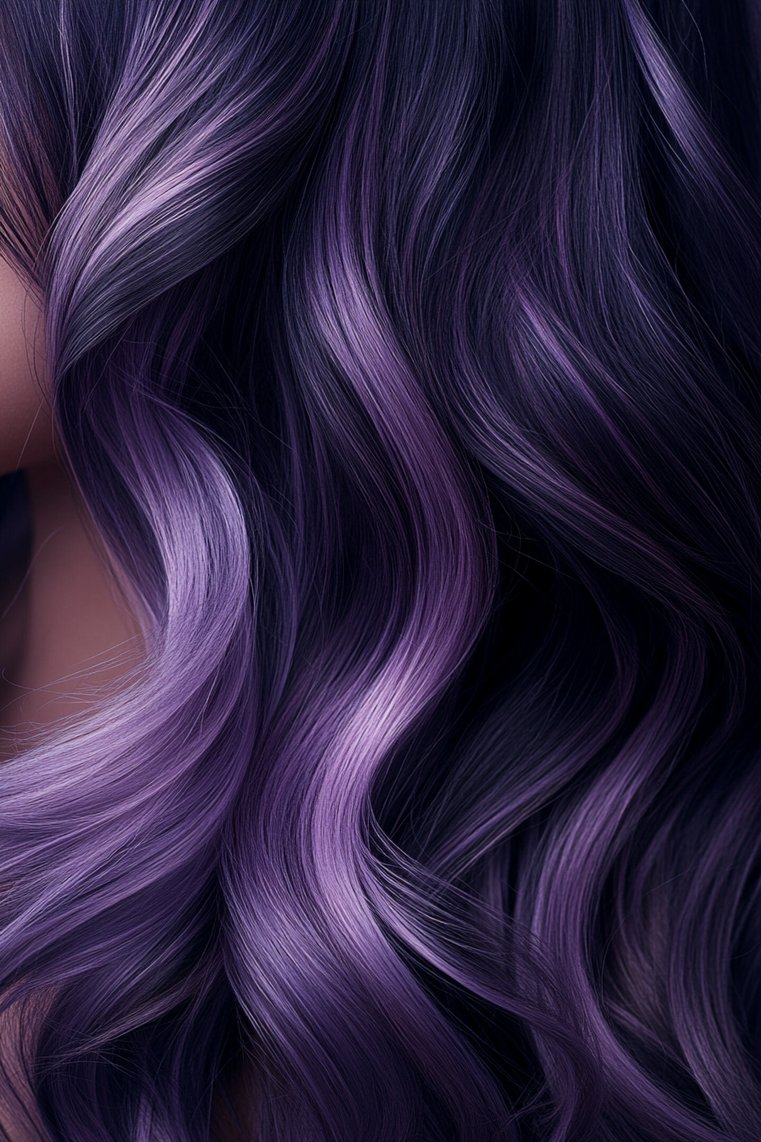 Lavender Highlights for a Soft Pop