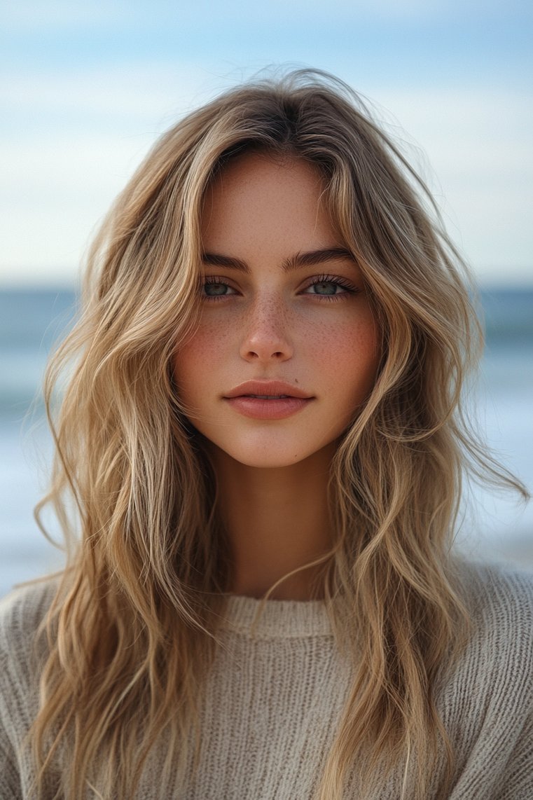 Layered Beachy Waves