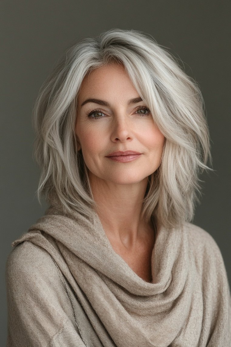 Layered Bob With Face Framing