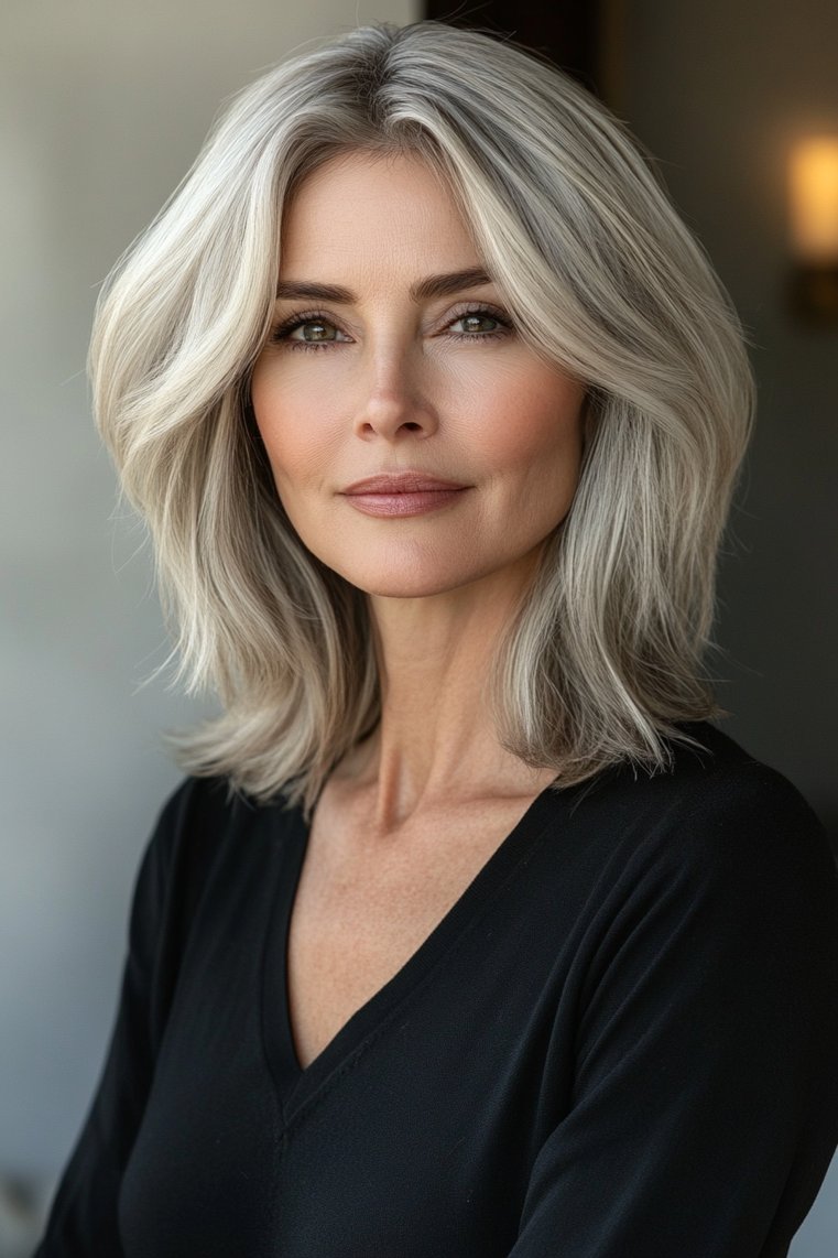 Layered Bob With Highlights