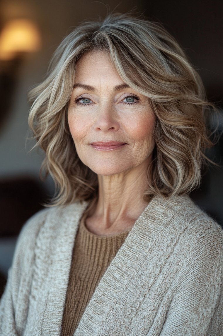 Layered Haircut With Textured Ends