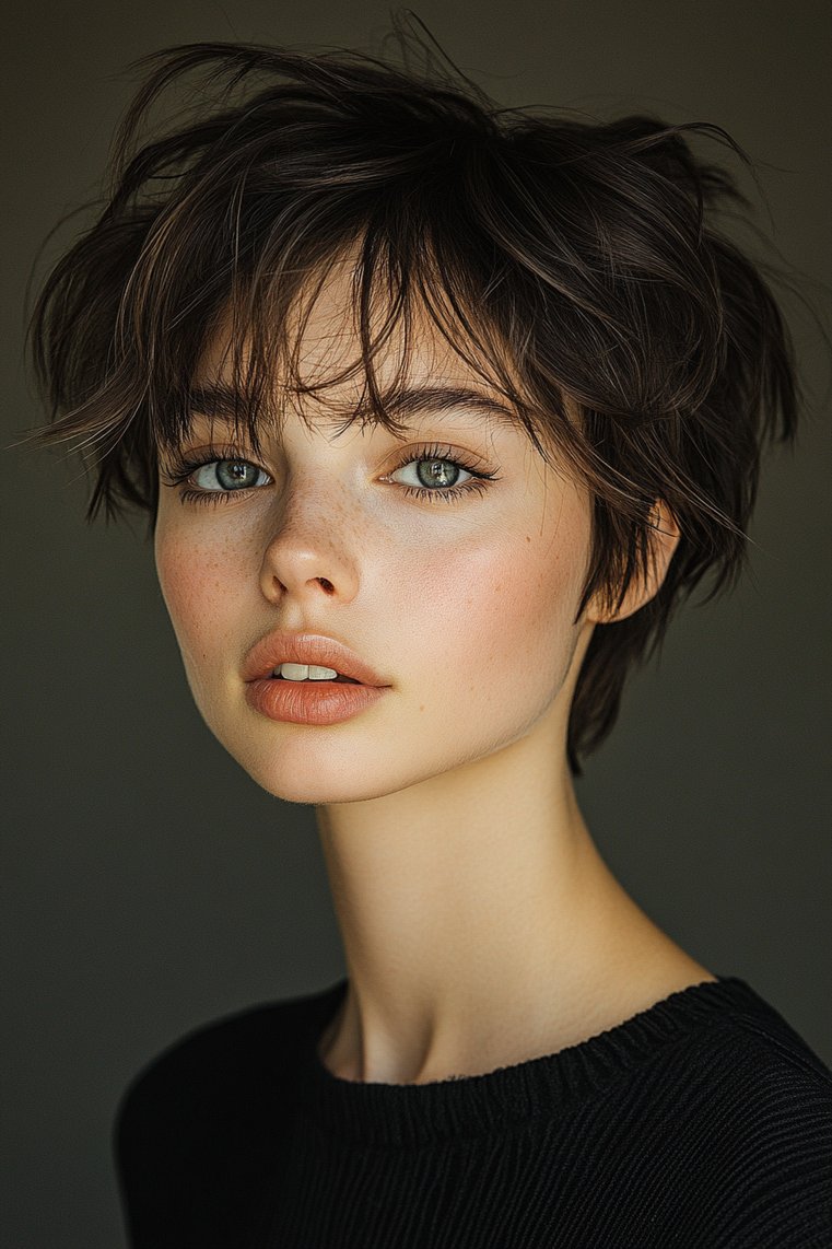 Layered Pixie Cut