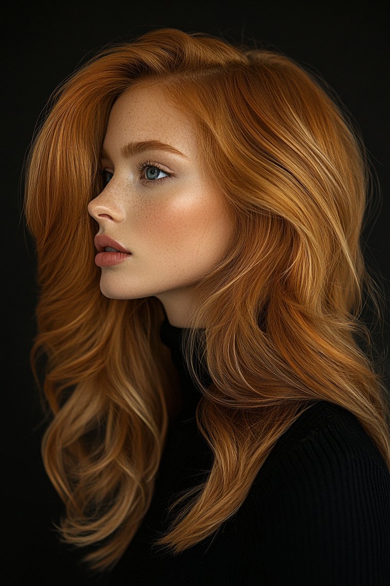 Light Brown With Icy Blonde Tips