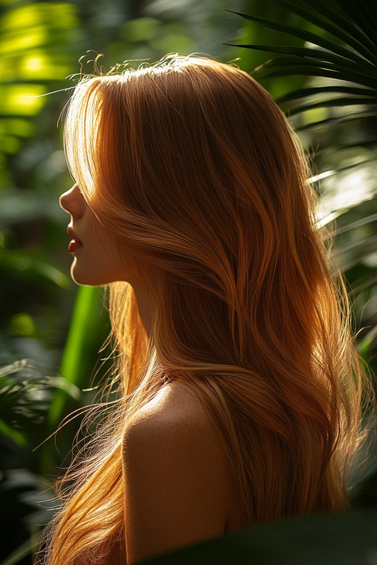 Light Brown With Sun-Kissed Ends