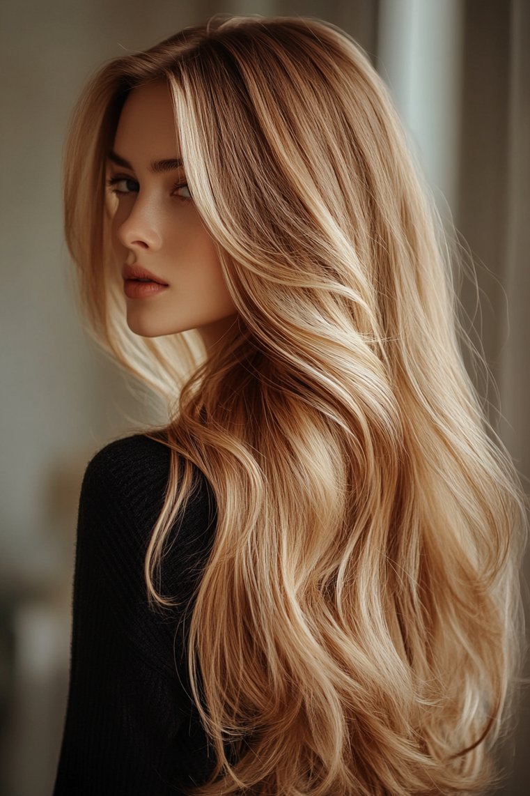 Light Brown and Ash Blonde Mix