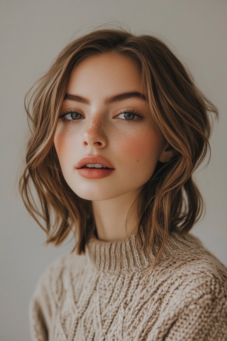 Long Bob With Braids