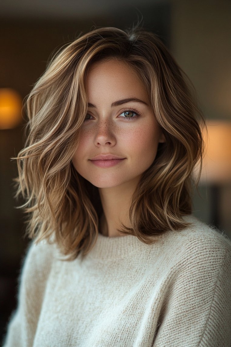 Long Bob With Textured Ends