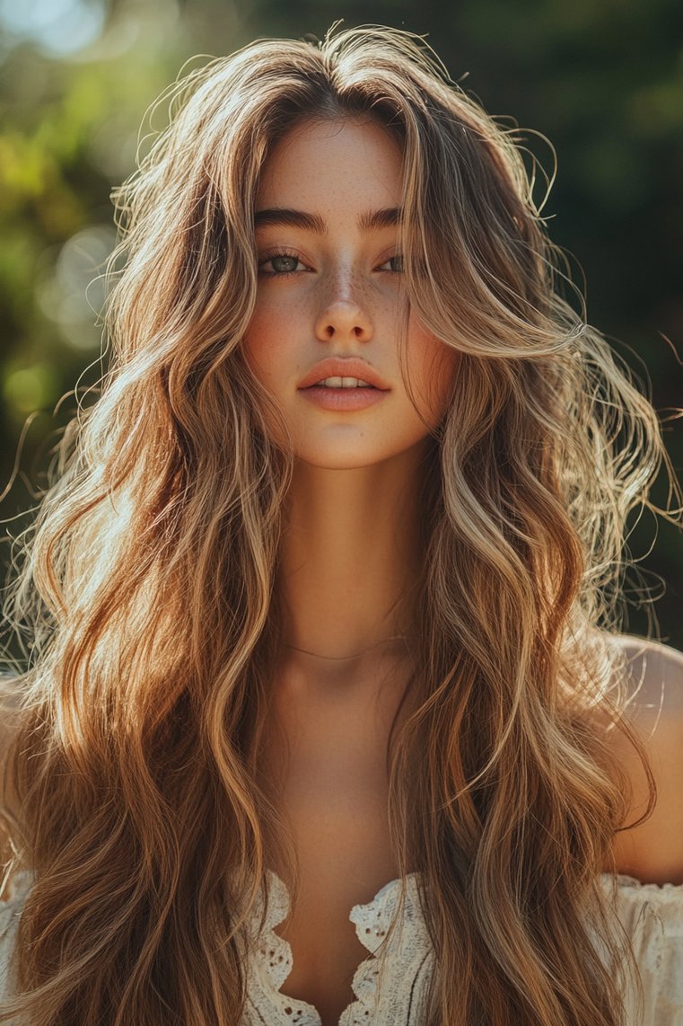 Long Feathered Layers With Volume