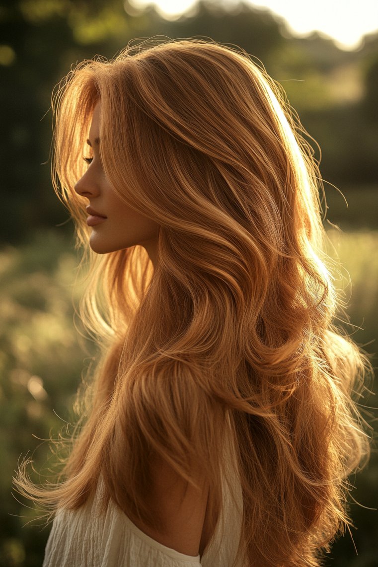 Long Feathered Layers