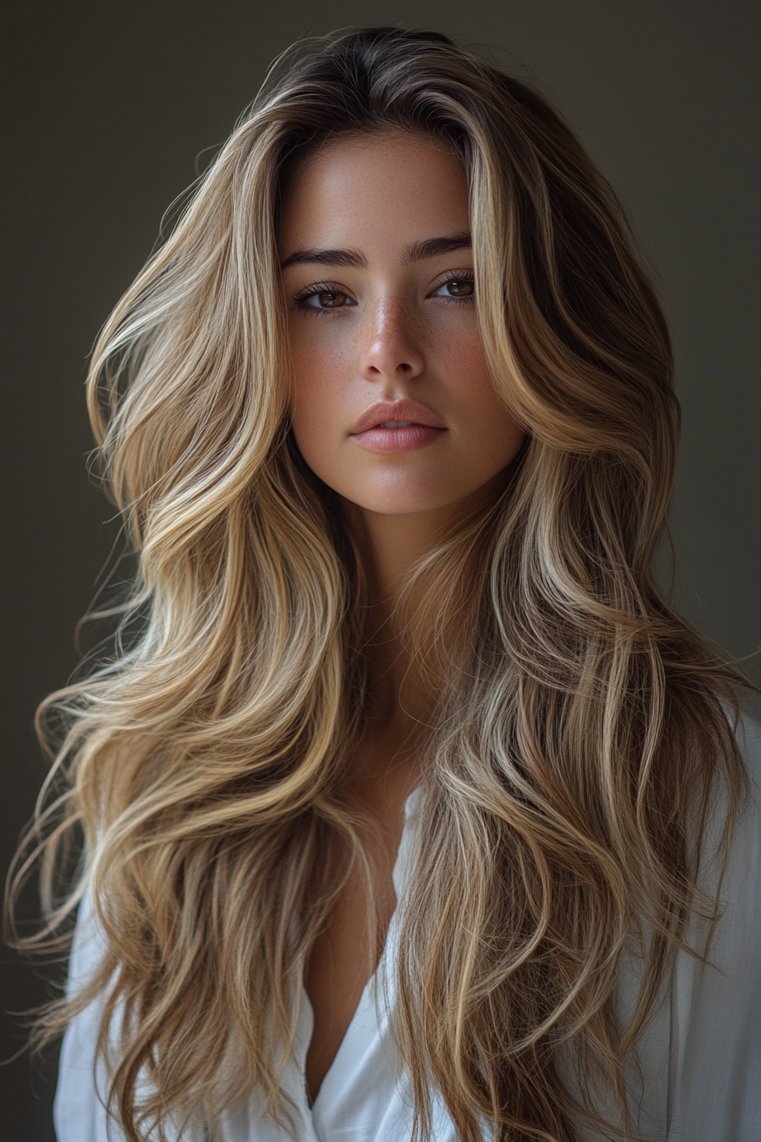 Long Layered Waves
