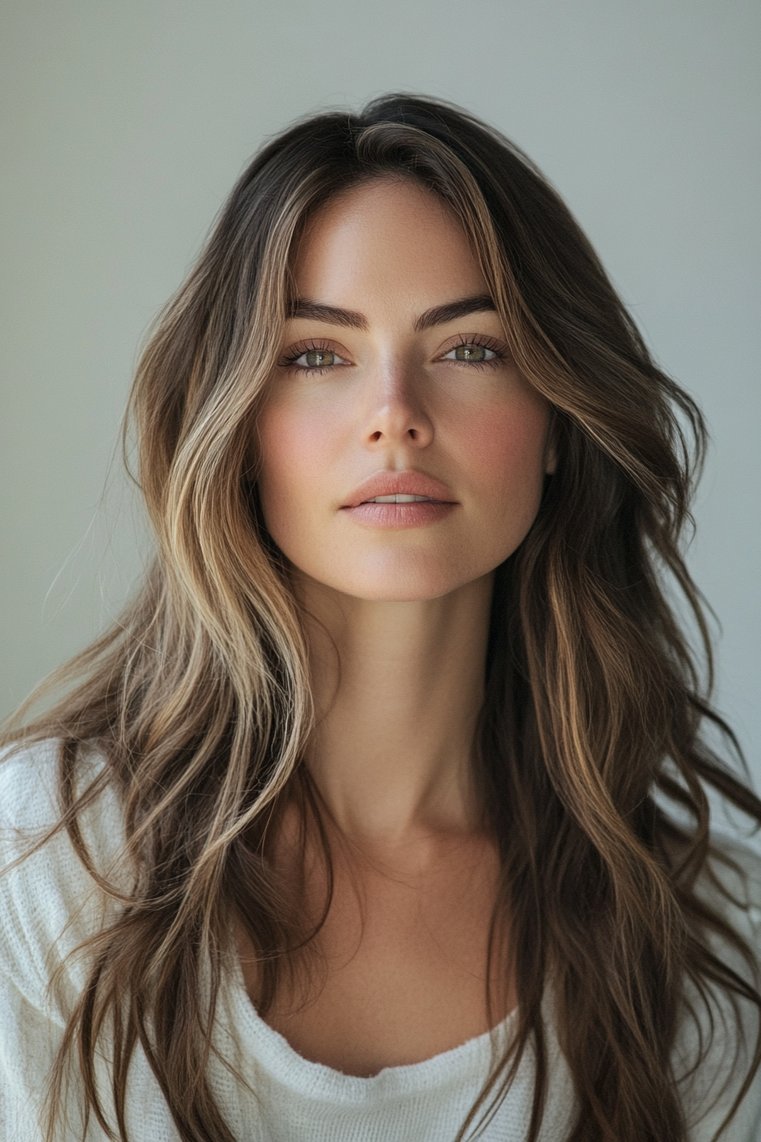 Long Layers With Face-Framing Pieces
