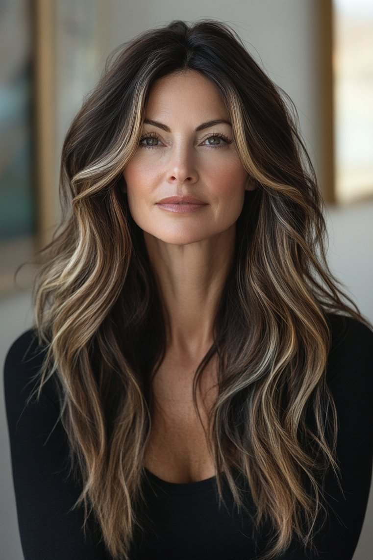 Long Layers With Face-Framing Pieces