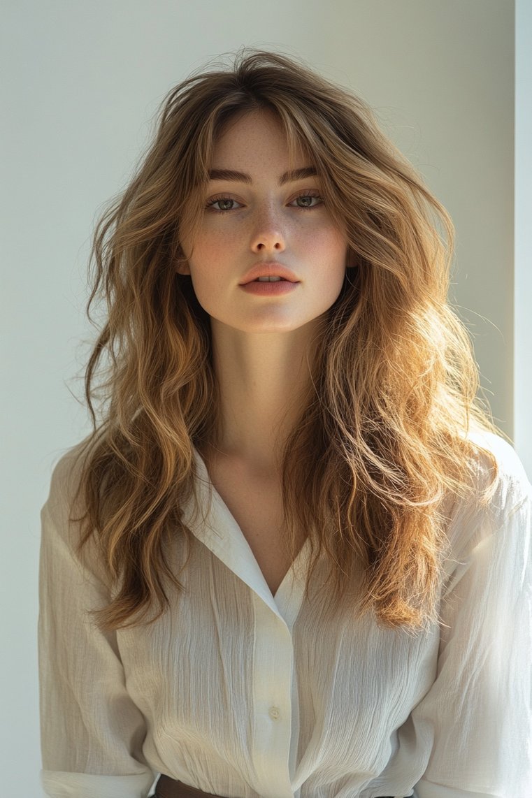 Long Shag With Angled Layers