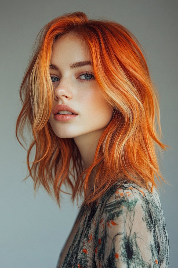 Long Shag With a Textured Bob