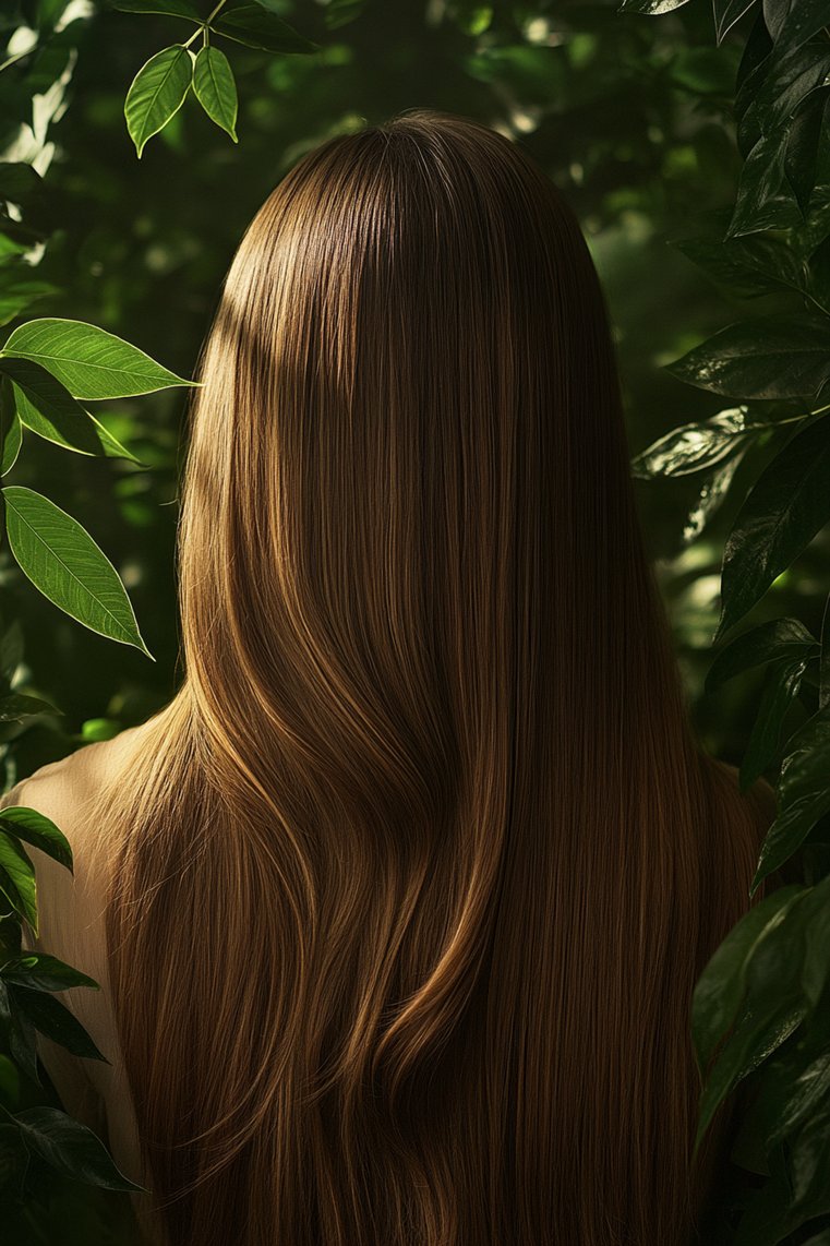 Long Straight Hair With Textured Ends